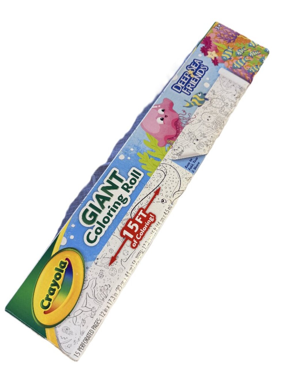 CRAYOLA Giant Coloring Roll 15 ft NEW Kids Craft